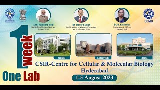 Inauguration of CCMB's One Week, One Lab celebrations