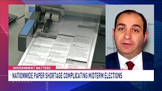 Midterm elections this November could face major problems from national paper shortage