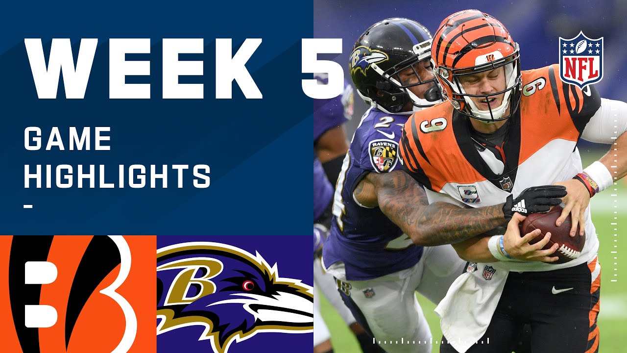 Bengals Vs. Ravens Week 5 Highlights | NFL 2020 - YouTube