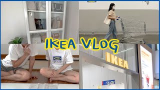 IKEA vlog 🛒 ซื้อตู้จัดระเบียบกระเป๋า, ชั้นเก็บของ, ซื้อของแต่งบ้าน | Holidear