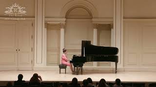 The Royal Gala 2024 official video from Carnegie Hall - Angelina Tsiantzi Mante performs Rachmaninov