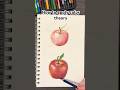 How to elevate art with color theory | 🍎apple colored pencil tutorial #coloring #colortheory #art