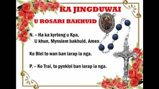 KA JINGDUWAI U ROSARY BAKHUID (Ki Jingmaia ka Burom)