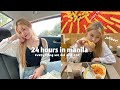 24 hours in MANILA 🇵🇭 chinatown eats, sm mall of asia, gerry’s grill, halo-halo + jollibee! 🍝