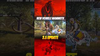 3.5 Update New Mammoth \u0026 Leopard 🐆 Vehicle 🤩🔥 #pubgmobile #bgmi