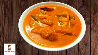 തേങ്ങ അരച്ച പരവ മീ൯ കറി  !! || Parava Fish Curry with Coconut \u0026 Raw Mango || Parava Meen Curry ||