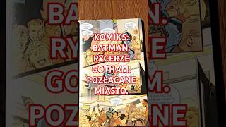 Komiks Batman: Rycerze Gotham. Pozłacane miasto - recenzja w 60 sekund. #shorts #komiks