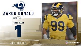 #1: Aaron Donald (DT, Rams) | Top 100 Players of 2019 | NFL