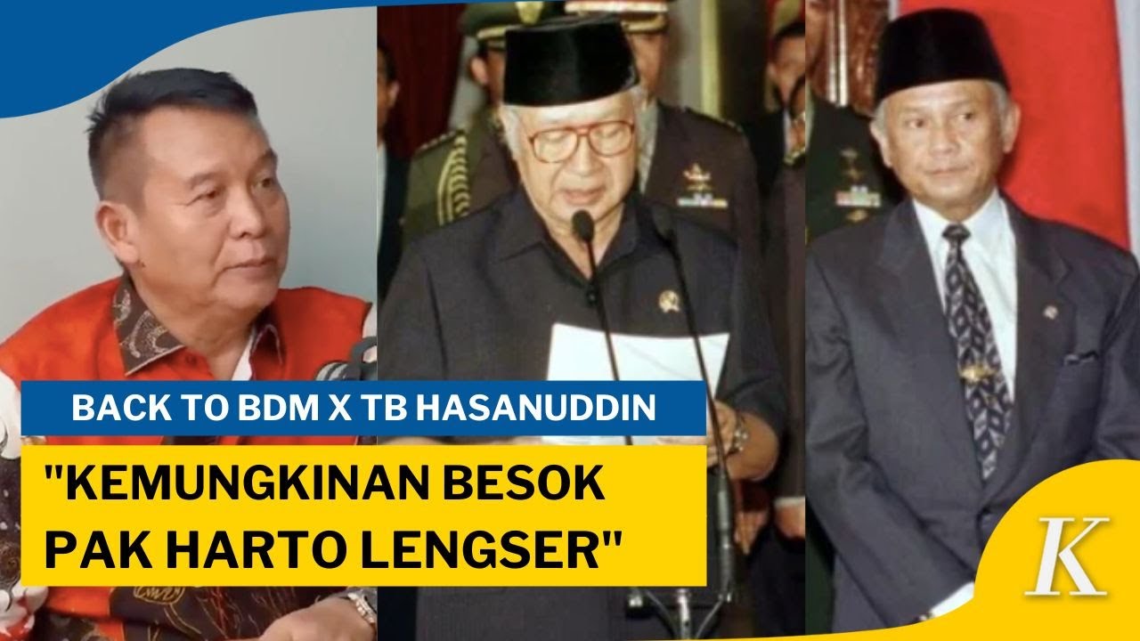 Cerita Detik-Detik Proses Peralihan Kekuasaan Presiden Dari Soeharto Ke ...