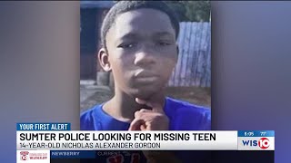 Sumter police seek missing 14-year-old