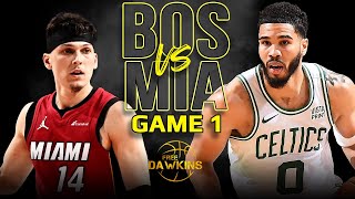 Boston Celtics vs Miami Heat  Game 1 Full Highlights | 2024 ECR1 | FreeDawkins