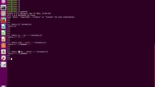 Python 3 string formatting with str.format