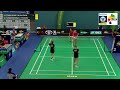 european u15 championships badminton 2022 day 2 court 2