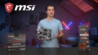 MSI B450M BAZOOKA PLUS