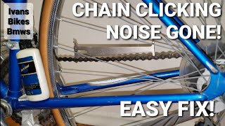 How To Fix / Quiet Down Chain Clicking Noise On Any Bike / Most Common Cause|4K