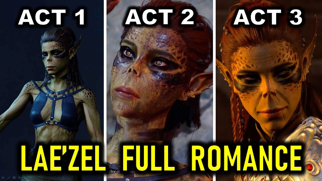 Lae'zel Full Romance Guide: Act 1, Act 2, Act 3 & Ending | Baldur's ...