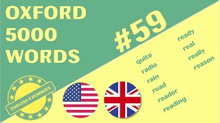 No.59 最常用5000个英語單詞（美音+英音）音標、釋義、配圖、聽力練耳 | must-know English words #单词卡 #flashcard #英文詞彙 #背单词