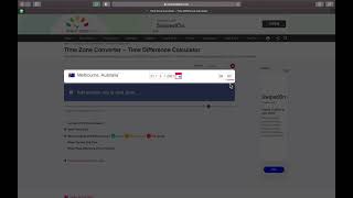 HOW TO USE THE TIMEZONE CONVERTER TOOL
