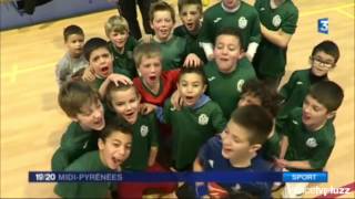 Reportage France - école de futsal et équipe 1 D1 Futsal - Bruguières SC Futsal