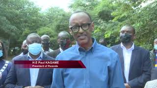 HH, KAGAME CONCLUDE BILATERAL TALKS