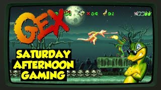 Gex (3DO) - The Most Advanced Platforming Game in the Universe!!! - Saturday Afternoon Gaming