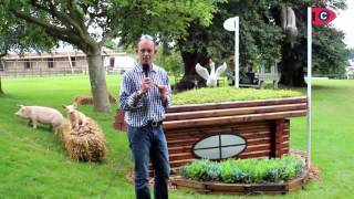 Course Walk with Jonty Evans, Land Rover Burghley Horse Trials 2016