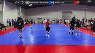 Wildfire 14N Open Markia vs MVA 13 Natalia, 2025-02-01, Day 1, Match 1, 1st Set