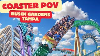 Roller Coaster POV | Busch Gardens Tampa