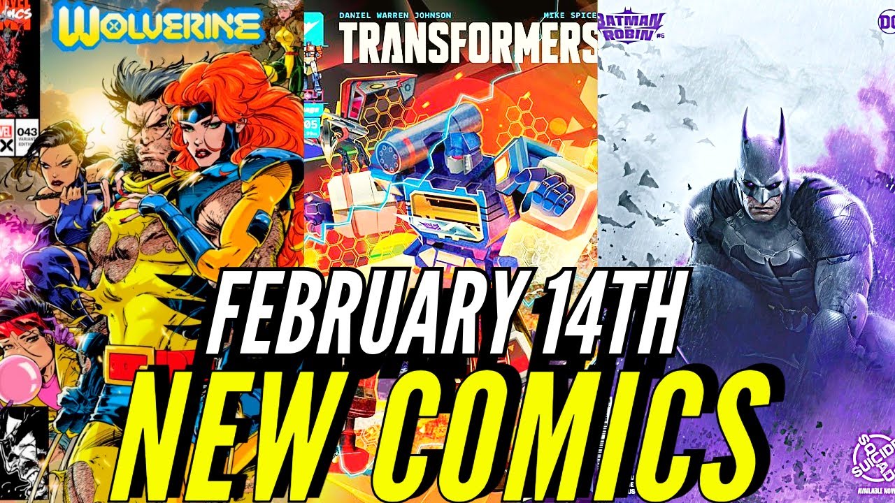 NEW COMIC BOOKS RELEASING FEBRUARY 14TH 2024 MARVEL PREVIEWS COMING OUT ...