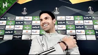 Fans free to protest AND cheer in team coach I Arsenal v Villarreal I Arteta press conference