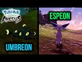 How to get Umbreon and Espeon in Pokemon Legends Arceus