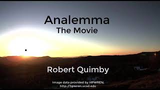 Analemma: The Movie. 3 Year Time-Lapse Footage of the Sun Traversing the Earth
