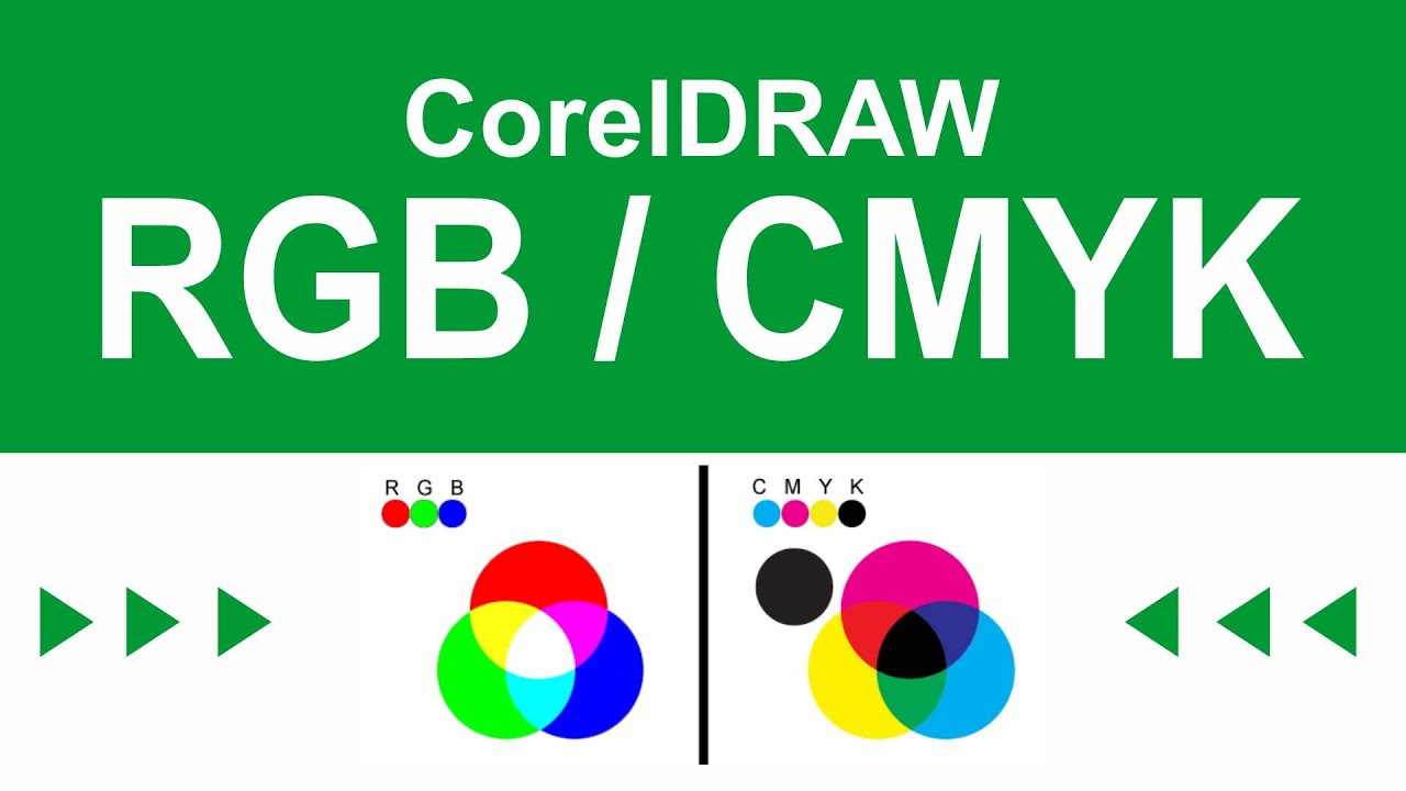 Como Trocar De RGB Para CMYK No CorelDraw - YouTube