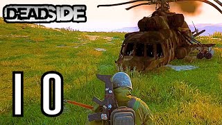 【Deadside 1.1】墜落したヘリから物資を回収する。軍事物資を巡って群がる傭兵と戦えるサバイバルゲーム