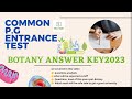 CPET BOTANY 2023 Answer Key|| CPET BOTANY 2023 Questions answer ||Expected cutoff of CPET  2023