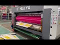 2024 hot sale of High quality fruit box by HUAYU B flexo printer die cutter machine #flexoprinting