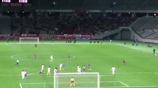 天皇杯4回戦     FC東京ＶＳHondaFC      中島翔哉のゴール