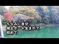 アヒルボート乗って四尾連湖の紅葉と水明荘を見てきた