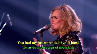 ADELE Rolling in the deep BRIT AWARDS 2012 Live SOUS TITRAGE ET TRADUCTION FRANCAISE