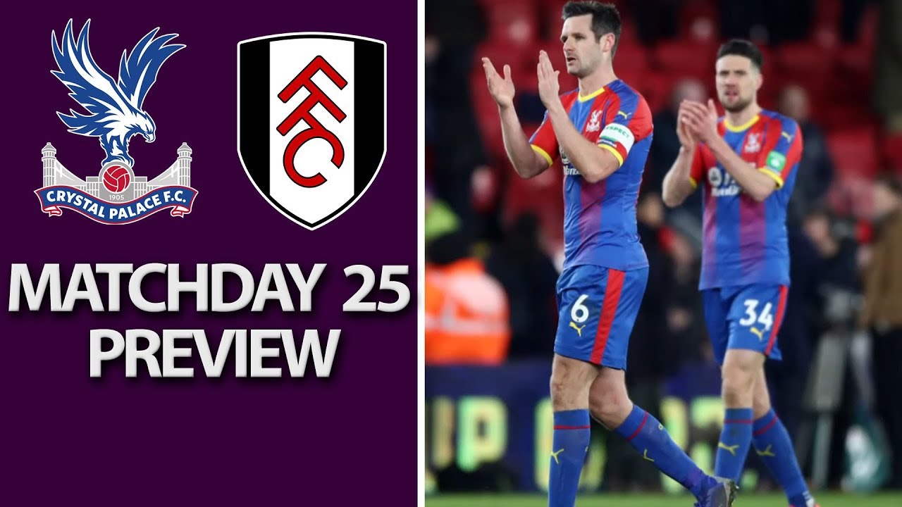 Crystal Palace V. Fulham | PREMIER LEAGUE MATCH PREVIEW | 2/2/19 | NBC ...