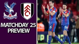 Crystal Palace v. Fulham | PREMIER LEAGUE MATCH PREVIEW | 2/2/19 | NBC Sports