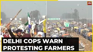 Farmers' Protest: Farmers Resume 'Delhi Chalo' March On Day 2, Heavy Traffic, Security On Borders