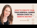 How to Create Your True Sidereal Human Design Chart in Genetic Matrix