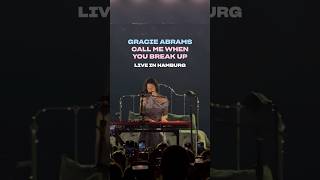 Gracie Abrams - ‘Call Me When You Break Up’ Live (Lyric Video)