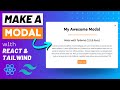 Create A Reusable Modal with React & Tailwind CSS