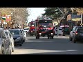 caravana de bomberos voluntarios de VGB por el 2 de junio // fire truck day parade 2 of june