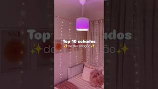 Top 10 achados de decoração ✨️ 🩷 #shorts #shopee