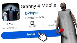 I Found GRANNY 4 🔥 on Play Store 😱 (Granny 4 gameplay)