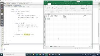 Nested Loop - Pattern Simulation Example in Java