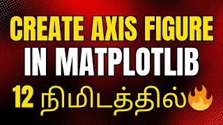 📊Matplotlib Tutorial in Tamil | Matplotlib Python in Tamil #2